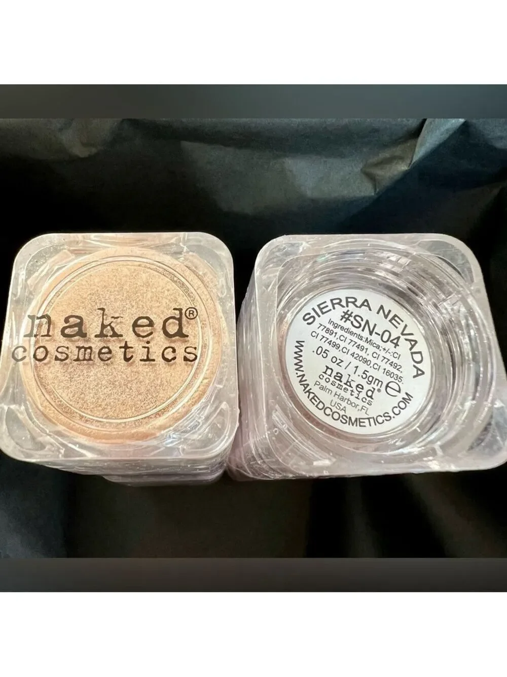 Naked Cosmetics Loose Pigment Set - 4 Stackable Eyeshadows Set in Sierra Nevada